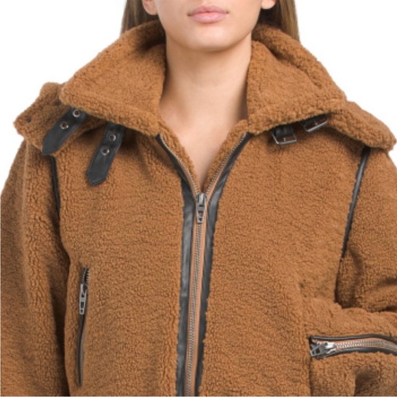 BLANK NYC Sherpa Moto Jacket - Picture 4 of 8